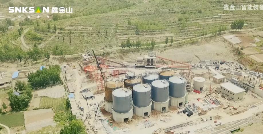 山東輝泰礦業(yè)1000TPH砂石骨料生產(chǎn)線?。?！